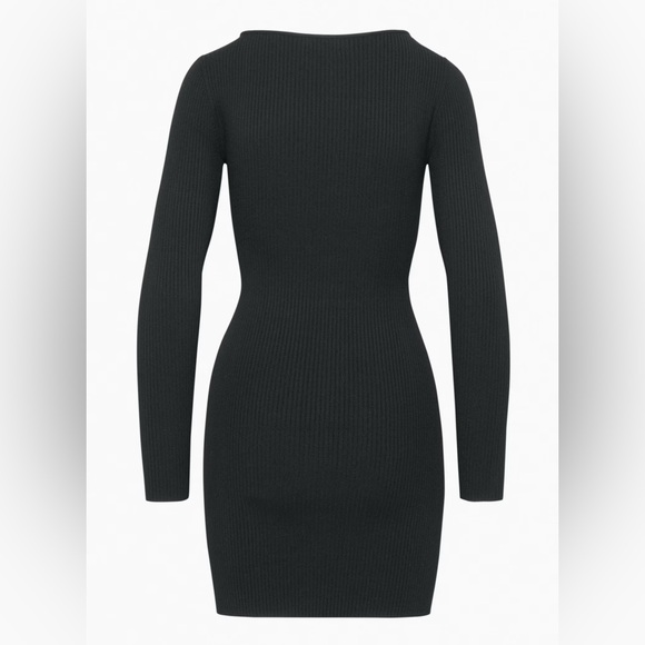 ARITZIA Wilfred Cutout Knit Longsleeve Mini Dress - Picture 12 of 13